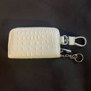 White Keychain Multi-Purpose Container